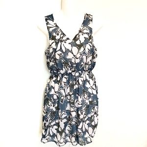 Banana Republic Floral A Line Sundress 0P